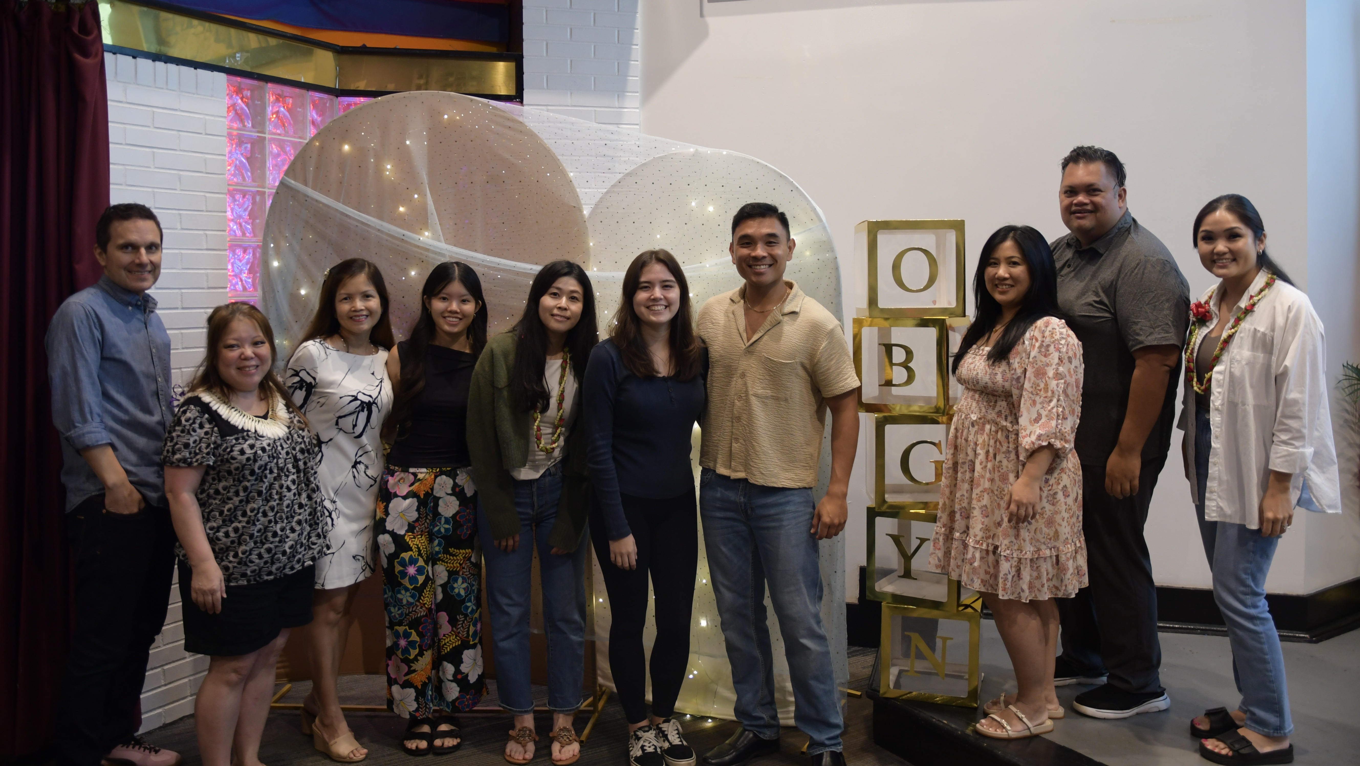 OBGYN admin team at the 2024 team building event