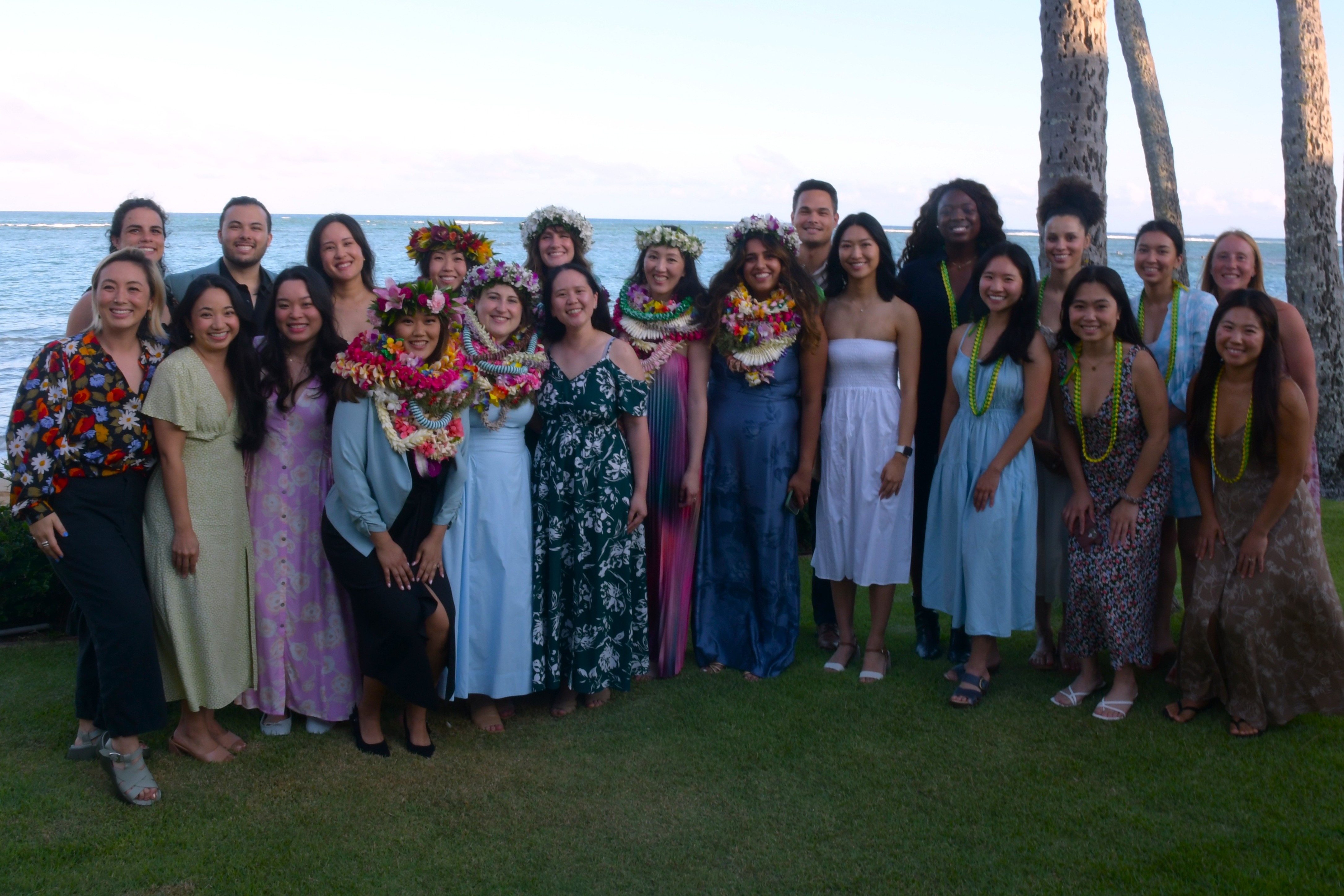 Group photo of the OBGYN residents from their graduation ceremony.