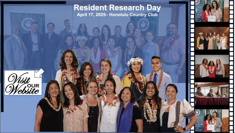 30th Annual Resident Research Day Collage
